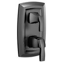 Two Handle Diverter Valve Trim in Matte Black