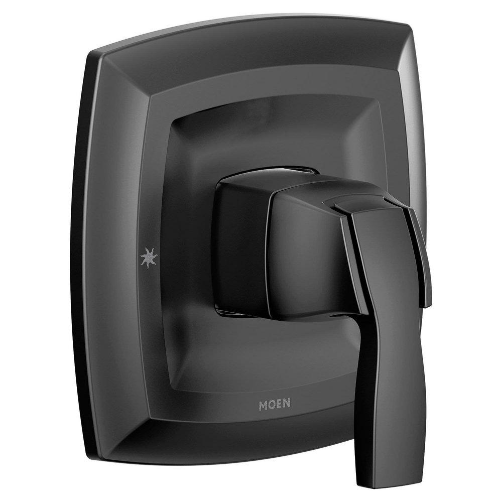 Moen Matte Black Single Handle Pressure Balancing Valve Trim 