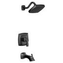 One Handle Single Function Bathtub & Shower Faucet in Matte Black (Trim Only)