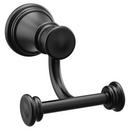 Double Robe Hook in Matte Black