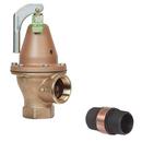 1 1/2 IN 174A BRONZE BOILER PRESSURE RELIEF VALVE 125 PSI DISCHARGE LINE FLOOD SENSOR INCLUDED