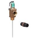 1 IN 40XL-4 BRONZE AUTOMATIC RESEATING TEMPERATURE AND PRESSURE RELIEF VALVE 125 PSI 210 DEGREE F 4 IN COATED THERMOSTAT DISCHARGE LINE FLOOD SENSOR INCLUDED