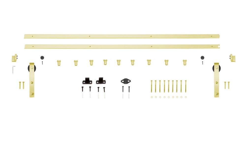 BARNDR HRDW 120IN BNT STRP CHBS 