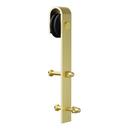 Signature Hardware Champagne Brass 60 in. Barn Door Bent Strap 