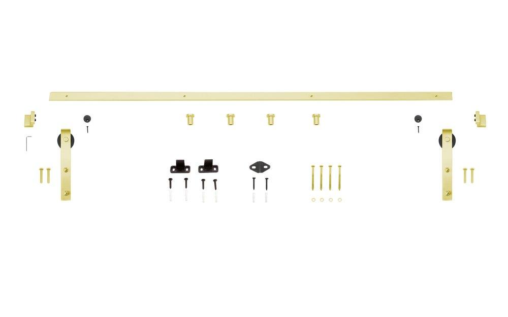 BARNDR HRDW 60IN BNT STRP CHBS 