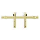 Signature Hardware Champagne Brass 60 in. Barn Door Bent Strap 