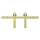 Signature Hardware Champagne Brass 60 in. Barn Door Bent Strap 