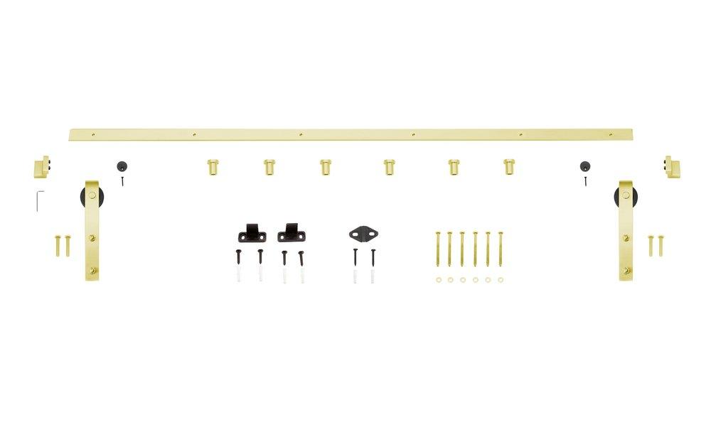 BARNDR HRDW 96IN BNT STRP CHBS 