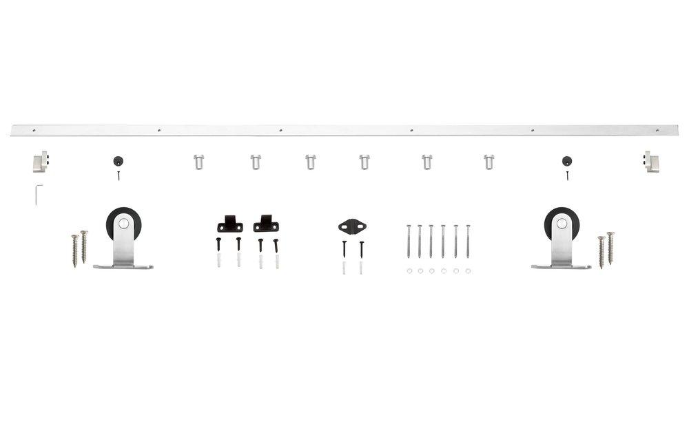 BARNDR HRDW TOP MT 96IN SN 