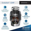 InSinkErator&reg; Grey Continuous Feed Garbage Disposal 
