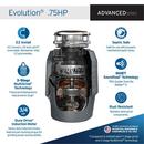 InSinkErator&reg; Grey Continuous Feed Garbage Disposal 