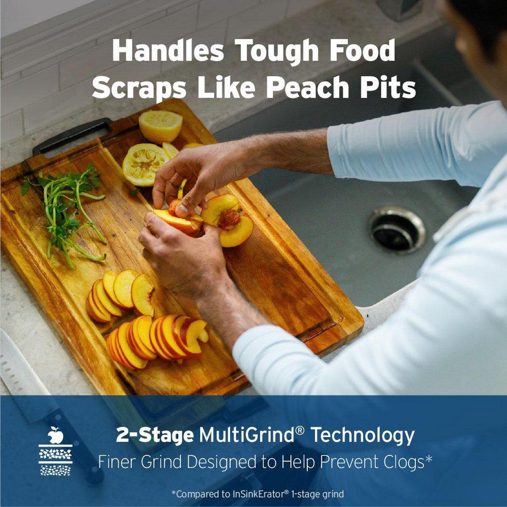 1 hp Continuous Feed Garbage Disposal 