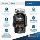 InSinkErator&reg; Black Continuous Feed Garbage Disposal 
