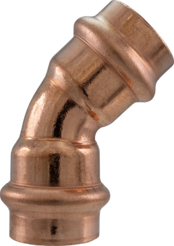 3/4 in. Copper Press Short Radius 45&deg; Elbow