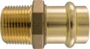 3/4 x 1/2 in. Copper Press x MPT Brass Adapter