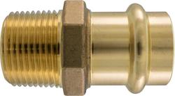 1 in. Copper Press x MPT Brass Adapter