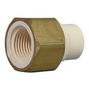LEAD LAW COMPLIANT 1/2 CTS CPVC BRASS THREAD FEMALE ADAPTER
