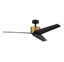 52in. Indoor 5-Blade Natural Brass Ceiling Fan
