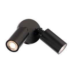 33W 2-Lights 5.06" Outdoor Wall Sconce in Black