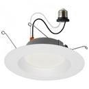 12.5W Integrated LED Recessed Housing & Trim in White