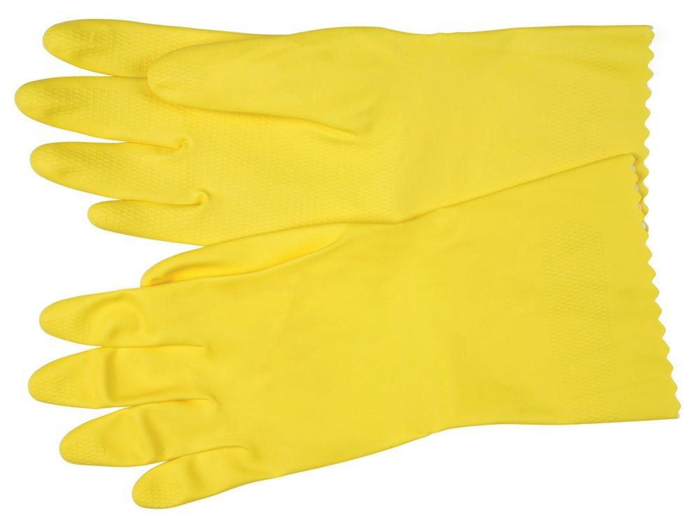 Memphis Glove Yellow Latex Disposable Glove in Yellow 
