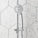 PENDLETON PRESSURE BALANCE SHOWER SYSTEM WITH SLIDE BAR AND HAND SHOWER - CHROME 