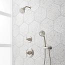 PENDLETON PRESSURE BALANCE SHOWER SYSTEM WITH HAND SHOWER - BRUSHED NICKEL 