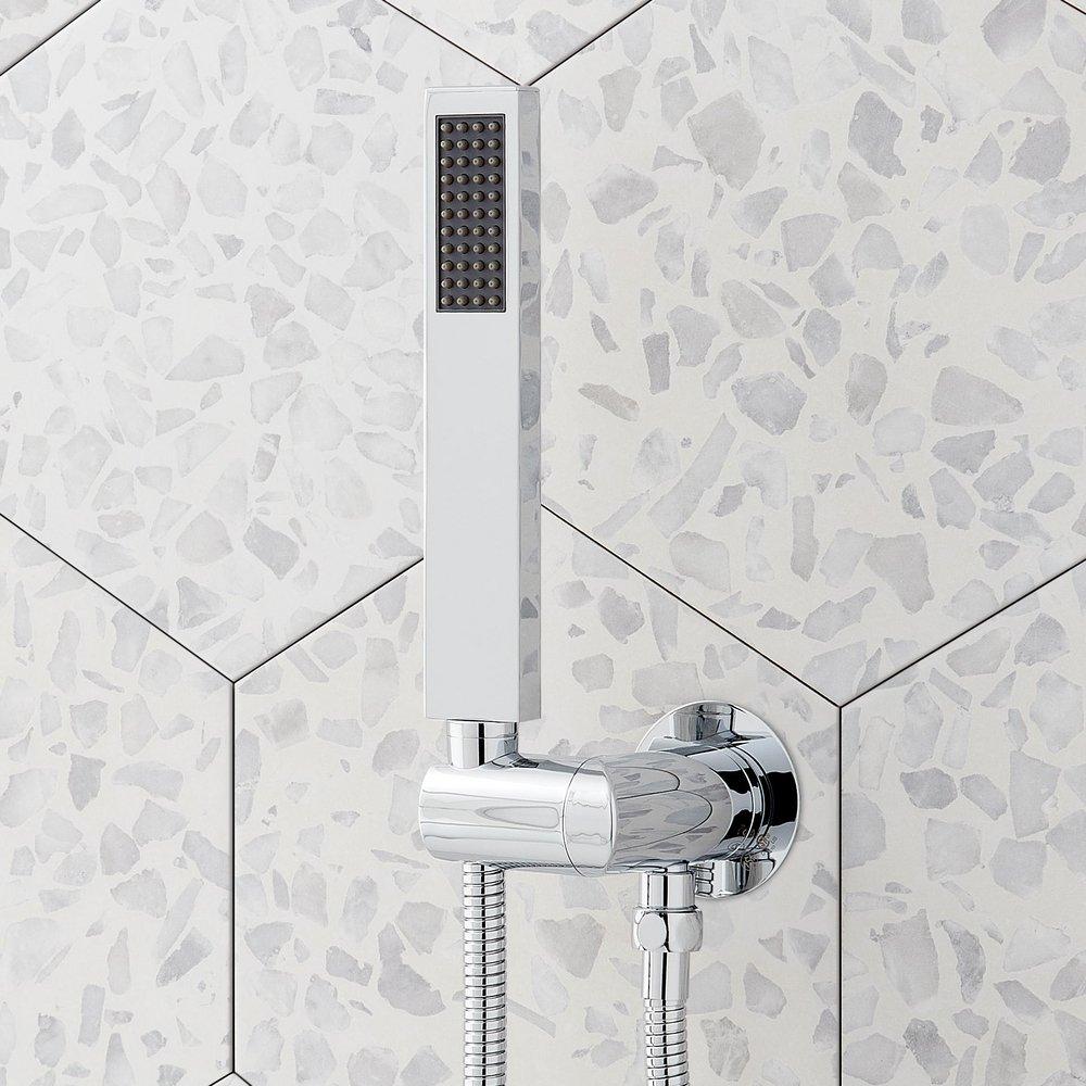 VILAMONTE PRESSURE BALANCE SHOWER SYSTEM WITH HAND SHOWER - CHROME 