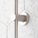RETROFIT EXPOSED PIPE SHOWER SET - BRUSHED NICKEL 