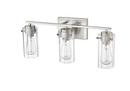 3-Light Vanity Fixture in Brushed Nickel 