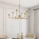 Millennium Lighting Modern Gold 8-Light Chandelier Ceiling Light 