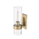 1-Light Wall Sconce in Vintage Brass 