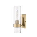 1-Light Wall Sconce in Vintage Brass 
