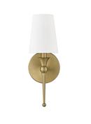 1-Light Wall Sconce in Vintage Brass