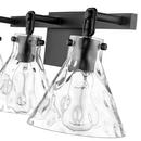 3-Light Vanity Fixture in Matte Black 