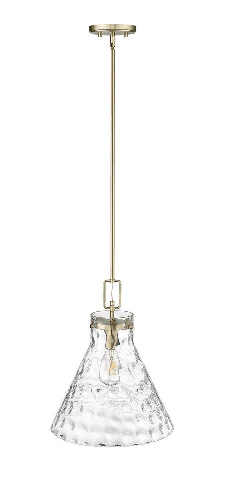 1-Light Pendant Light in Modern Gold 