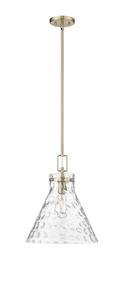 1-Light Pendant Light in Modern Gold 