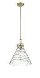1-Light Pendant Light in Modern Gold 