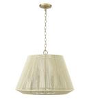 6-Light Pendant Light in Modern Gold 