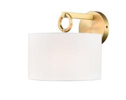 1-Light Wall Sconce in Vintage Brass