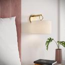 1-Light Wall Sconce in Vintage Brass 