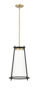 1-Light Pendant Light in Vintage Brass 