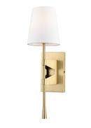 1-Light Wall Sconce in Vintage Brass 