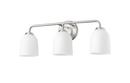 3-Light Vanity Fixture in Brushed Nickel 
