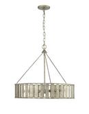 Millennium Lighting Antique Silver 6-Light Chandelier Ceiling Light 
