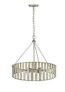 Millennium Lighting Antique Silver 6-Light Chandelier Ceiling Light 