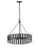 Millennium Lighting Matte Black 6-Light Chandelier Ceiling Light 