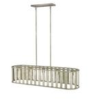 5-Light Chandelier Ceiling Light in Antique Silver 