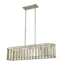 5-Light Chandelier Ceiling Light in Antique Silver 