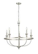 Millennium Lighting Brushed Nickel 5-Light Chandelier Ceiling Light 
